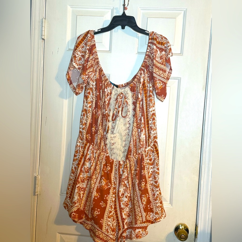 Plus size romper